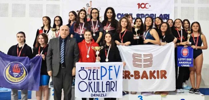 OKUL SPORLARI YÜZME’DE ŞAMPİYON BELLİ OLDU