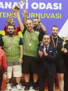 SANAYİ ODASI MASA TENİSİ TURNUVASI TAMAMLANDI