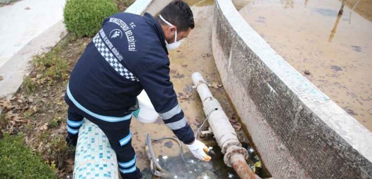 MERKEZEFENDİ’DEN KIŞ DÖNEMİ İLAÇLAMA SEFERBERLİĞİ