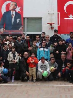 MERKEZEFENDİ BASKET, ENGELLİLERİ YALNIZ BIRAKMADI