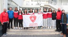 KADIN JUDO TAKIMI AVRUPA’YA GİTTİ