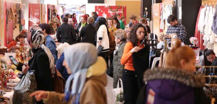 5.GİRİŞİMCİ KADINLAR VE EL EMEĞİ FESTİVALİ COŞKUYLA BAŞLADI