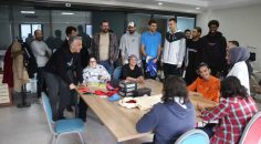 BASKETBOLCULARDAN ÖZEL BİREYLERİ SEVİNDİREN ZİYARET