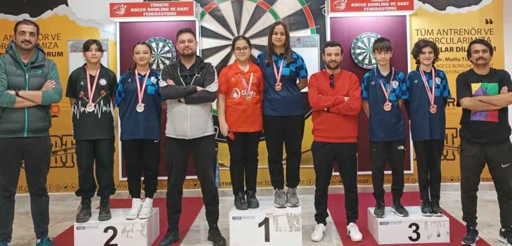 PAMUKKALE BELEDİYESPORLU DARTÇILARDAN 18 MADALYA