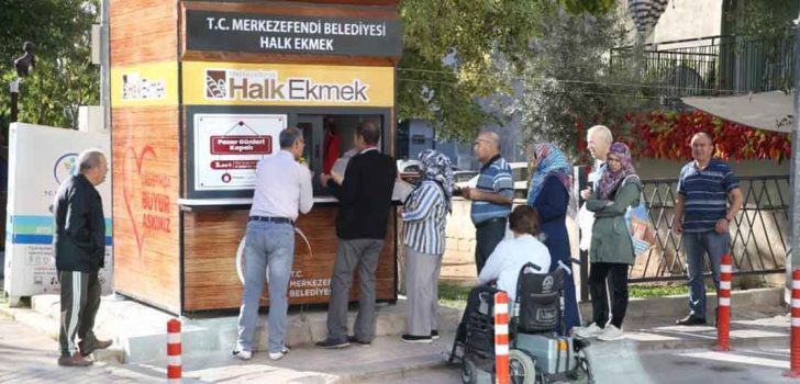 MERKEZEFENDİ HALK SÜT VE HALK EKMEK İLE BULUŞTU