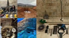 ACIPAYAM VE SERİNHİSAR’DA KAÇAK KAZI YAPAN 8 KİŞİ YAKALANDI