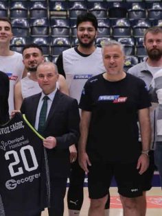 EMNİYET MÜDÜRÜNDEN MERKEZEFENDİ BASKETE ZİYARET
