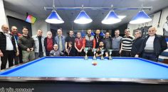 BİLARDO TURNUVASI TAMAMLANDI