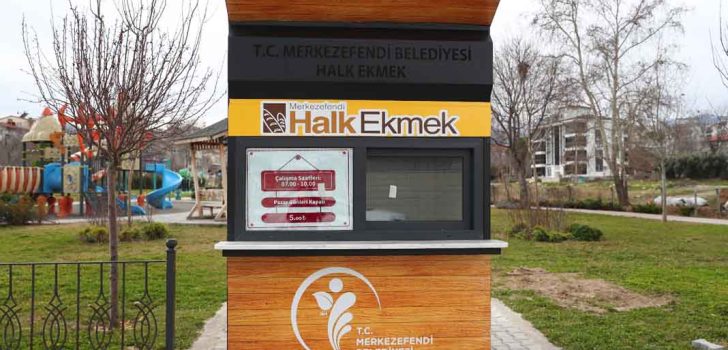 MERKEZEFENDİ HALK EKMEK’İN 23. BÜFESİ HİZMETTE