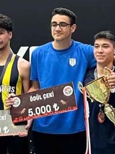 EREN VE GÖRKEM TÜRKİYE ÜÇÜNCÜSÜ OLDU