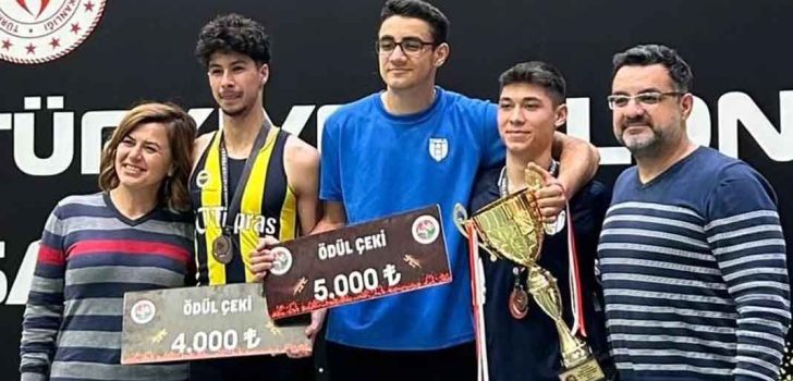 EREN VE GÖRKEM TÜRKİYE ÜÇÜNCÜSÜ OLDU