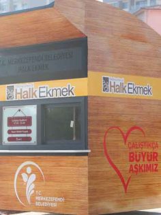 MERKEZEFENDİ HALK EKMEK’İN 22. BÜFESİ HİZMETTE