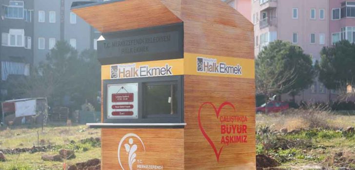 MERKEZEFENDİ HALK EKMEK’İN 22. BÜFESİ HİZMETTE