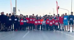 ATATÜRK KOŞUSUNDA DERECEYE GİRENLERE ÖDÜLLERİ VERİLDİ