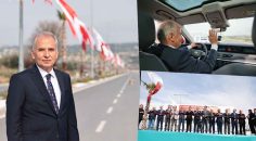 GÖKPINAR BARAJI ÇEVRE YOLU TRAFİĞE AÇILDI