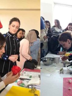 BUTİK PASTACILIK ATÖLYE ÇALIŞMASI DÜZENLENDİ