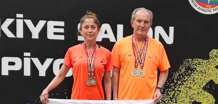 VETERANLARDA DENİZLİLİ SPORCULAR TÜRKİYE ŞAMPİYONU