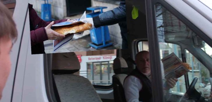 İFTAR ZAMANI TRAFİKTE KALANLARIN PİDESİ ERTEMUR’DAN     