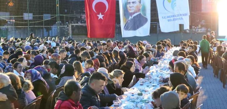 YENİŞEHİR MAHALLESİ HEP BİRLİKTE ORUCUNU AÇTI