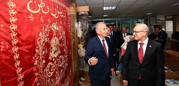 BAŞKAN ZOLAN’A BAKAN ŞİMŞEK’TEN ZİYARET