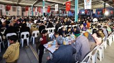 BÜYÜKŞEHİR’İN GÖNÜL SOFRASI YENİ MAHALLE’DE KURULDU