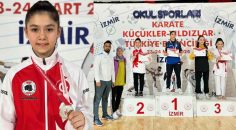 DENİZLİLİ SPORCULAR KARATEDE DERECEYE GİRDİ