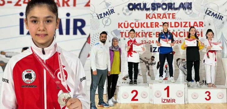 DENİZLİLİ SPORCULAR KARATEDE DERECEYE GİRDİ