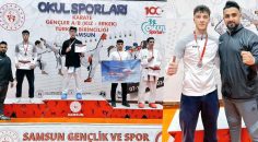 KARATEDE SÜLEYMAN TÜRKİYE İKİNCİSİ