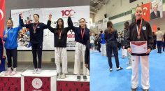 TAEKWONDO’DA BERRANUR VE FATMA’NIN BAŞARISI