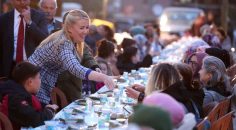 GÖNÜL SOFRASI BAŞKARCI MAHALLESİ’NDE KURULDU