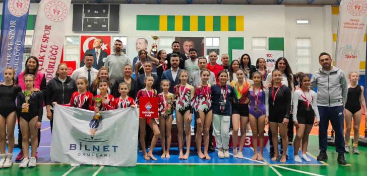 ARTİSTİK CİMNASTİK İL BİRİNCİLİĞİ TAMAMLANDI