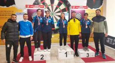 DENİZLİLİ DARTÇILAR MADALYALARLA DÖNDÜ