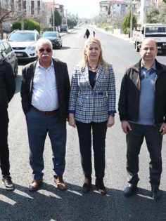 BAŞKAN DOĞAN, ÜST YAPI ÇALIŞMALARINI YERİNDE İNCELEDİ