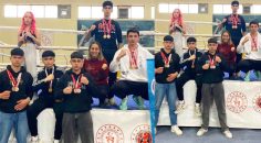 DENİZLİLİ MUAY-THAİ SPORCULARI RİNGTE FIRTINA GİBİ