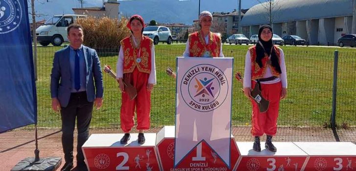 OKÇULAR MADALYALARINI ALDI