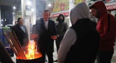 PEKDEMİR VE EKİBİNDEN HAL ESNAFINA ŞAFAK VAKTİ SÜRPRİZİ