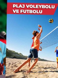 DOĞAN’DAN PLAJ VOLEYBOLU VE PLAJ FUTBOLU SAHASI