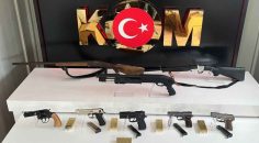 SİLAH TİCARETİ YAPAN 3 KİŞİ YAKALANDI