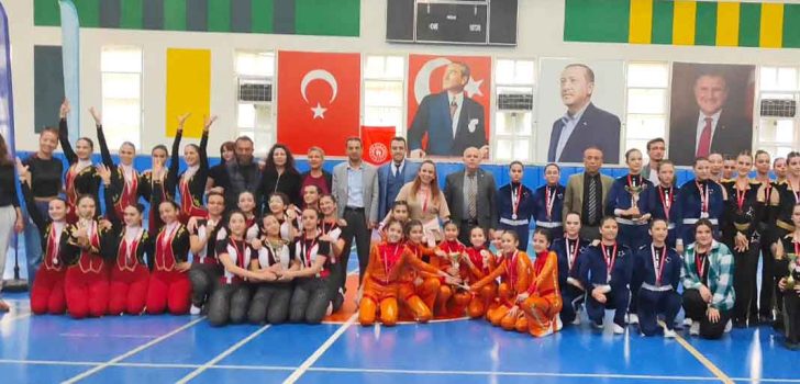 STEP AEROBİK MÜSABAKALARI SONA ERDİ