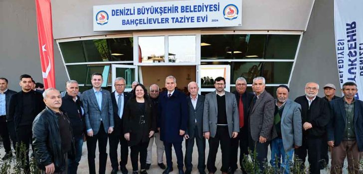 BAHÇELİEVLER TAZİYE EVİ HİZMETE GİRDİ