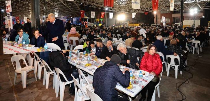 BÜYÜKŞEHİR’İN GÖNÜL SOFRASI DEĞİRMENÖNÜ’NDE