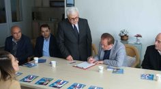 PEKDEMİR ÖNÜNE KONULAN BELGEYİ İMZALADI