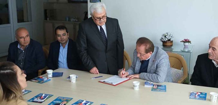 PEKDEMİR ÖNÜNE KONULAN BELGEYİ İMZALADI