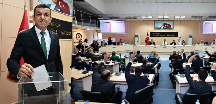 BÜYÜKŞEHİR MECLİSİNDEN GÜNDEM BORÇ OLDU