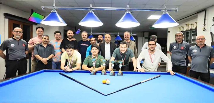 BİLARDO TURNUVASI SONA ERDİ