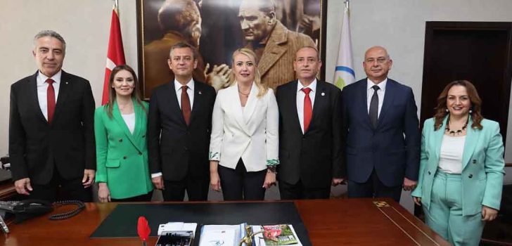 CHP GENEL BAŞKANI ÖZGÜR ÖZEL’DEN BAŞKAN DOĞAN’A ZİYARET