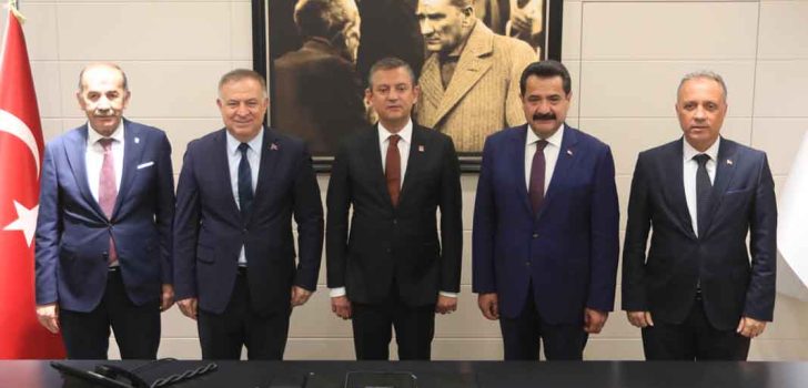 CHP GENEL BAŞKANI ÖZEL, ERTEMUR’U ZİYARET ETTİ