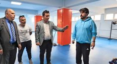 ESKRİM SALONU HİZMETE GİRDİ