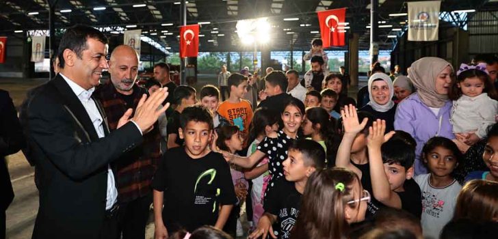 ÇOCUKLAR, BÜYÜKŞEHİR İLE 23 NİSAN’IN SEVİNCİNİ YAŞIYOR