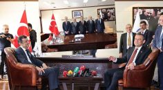 CHP GENEL BAŞKANI ÖZEL’DEN BAŞKAN ÇAVUŞOĞLU’NA ZİYARET